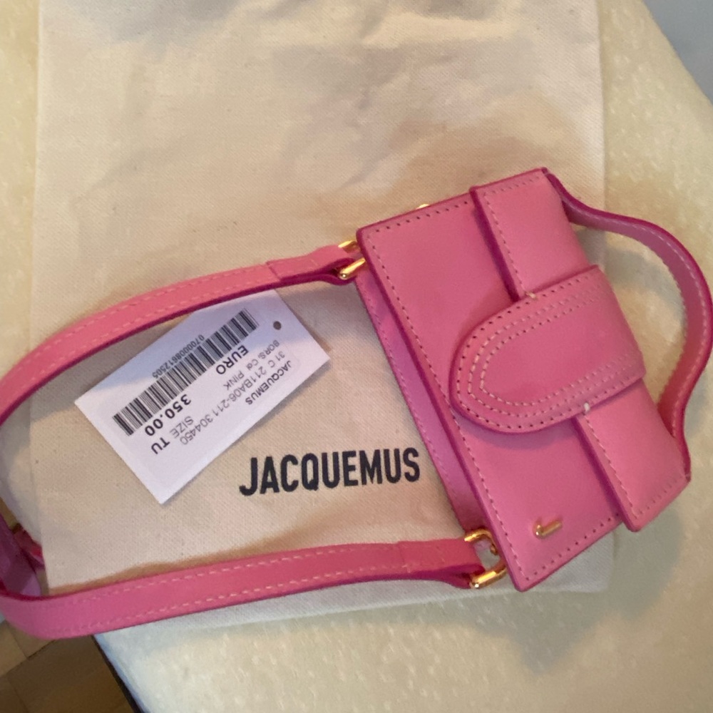 Jacquemus mini pink le petit bambino bag